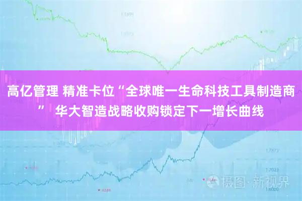 高亿管理 精准卡位“全球唯一生命科技工具制造商” 华大智造战略收购锁定下一增长曲线
